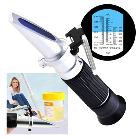 refractometer for glucose and urine refractive indexes|what is refractometer used for.